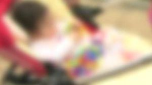 [단독] 유모차 탄 아기 탈취 男, 격투 끝에…