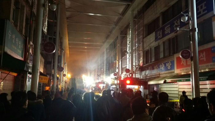 기사 대표 이미지:서문시장, 8월 안전처 점검 때 소방·전기 11건 지적받아