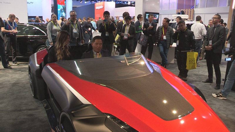 미쓰비시의 콘셉트카…얼굴인식과 피로도 측정 기능 연구