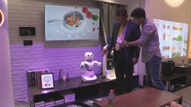 중국 가전사인 하이얼의 허브 로봇