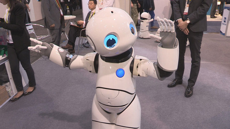중국의 중소기업이 개발한 음성인식 로봇