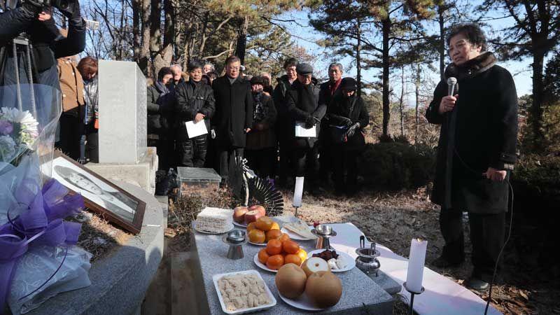 남양주 마석 모란공원서 박종철 열사 30주기 추모행사