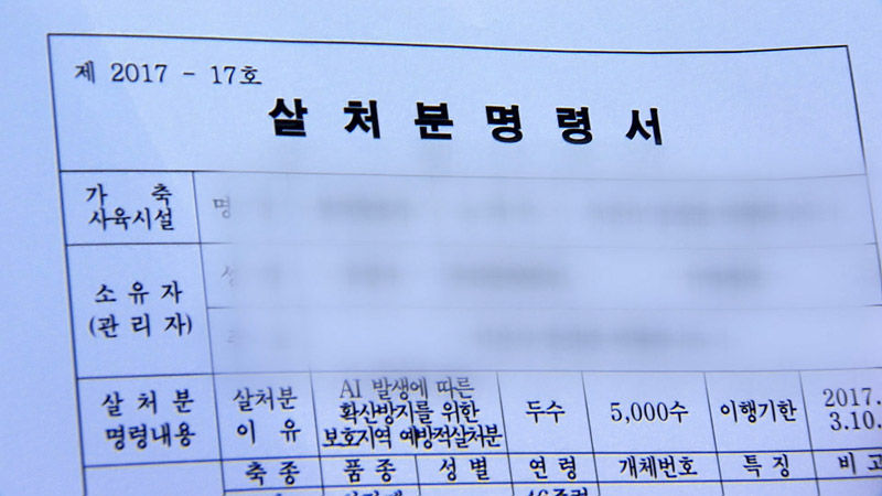 정부, 지자체 AI 잠복기 무시