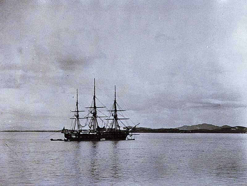 아시아 함대의 기함 콜로라도 호