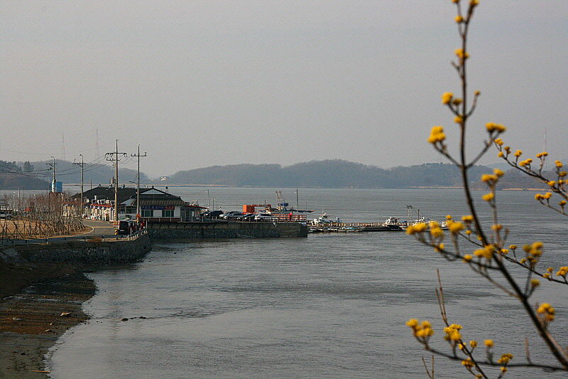 초지진에서 바라본 초지포구