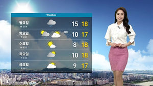 [날씨] 내일 대구 한낮 28도&hellip;밤부터 제주&middot;전남 지방 비