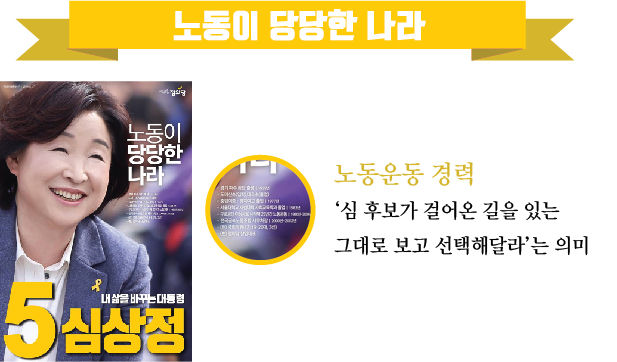 심상정 벽보