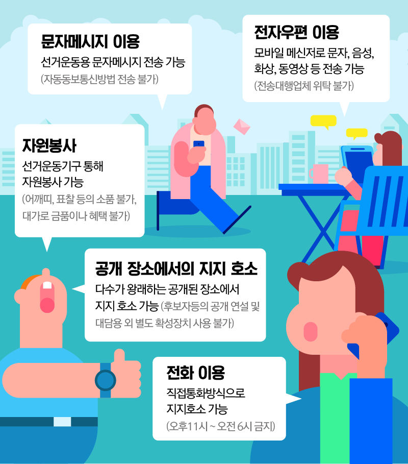 유권자가 가능한 선거운동
