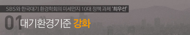 1. 대기환경기준 강화