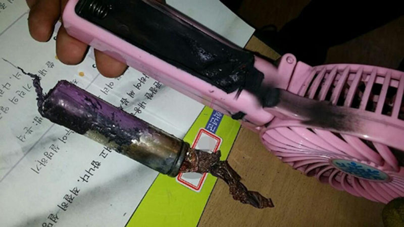 기사 대표 이미지:"휴대용 선풍기 조심하세요…리튬전지 과열·폭발 위험 있어요"