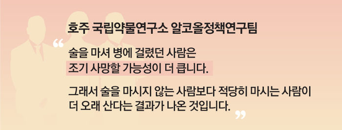 호주 국립약물연구소 알코올정책연구팀의 설명