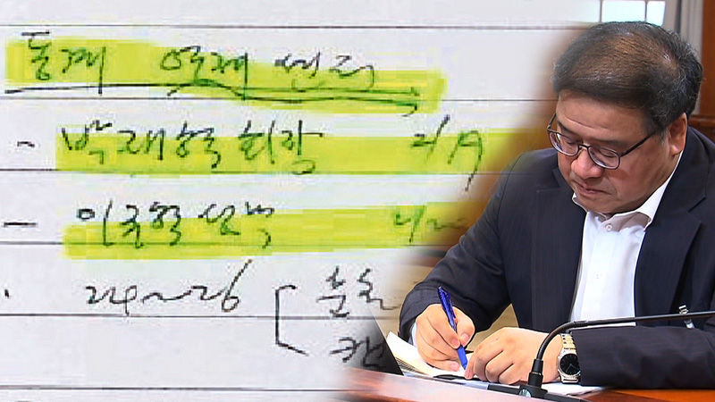 기사 대표 이미지:법원, 박근혜 재판에서 안종범 업무수첩 정황증거로 채택