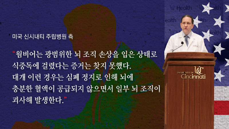 미국 신시내티 주립병원 측의 주장