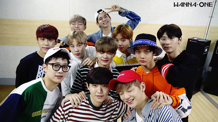 기사 대표 이미지:워너원 데뷔곡 투표로 정한다…태안서 뮤비 촬영 중