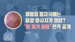 [라이프] 여름철 멍 자국에는 달걀 마사지가 정답?…'멍 제거 꿀팁' 전격 공개