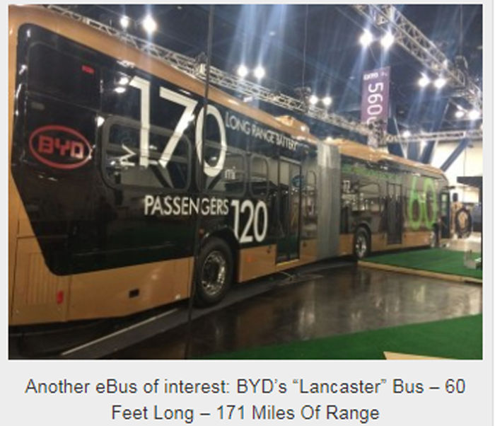중국 BYD 전기버스