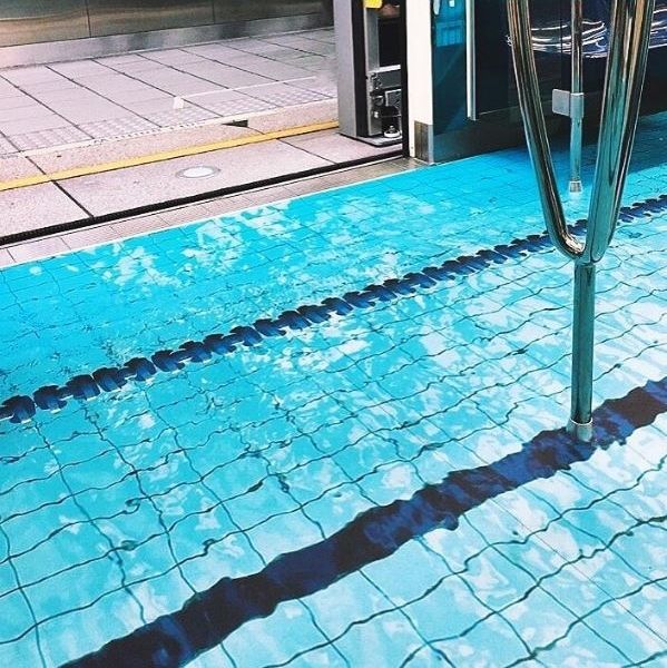 타이완 타이베이시가 하계 유니버시아드 개최를 맞아 지하철을 경기 종목 테마로 꾸몄다.