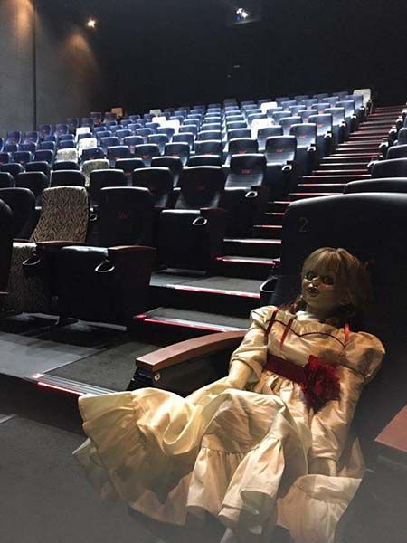 영화보다 더 오싹했던 '애나벨' 시사회 현장