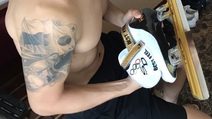 안현수 선수가 제공한 사진