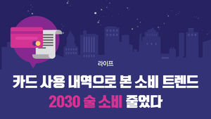 [라이프] 카드 사용 내역으로 본 소비 트렌드…2030 술 소비 줄었다