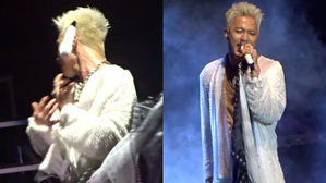 [SBS Star] TAEYANG Bleeds During His Performance; Showing True Professionalism