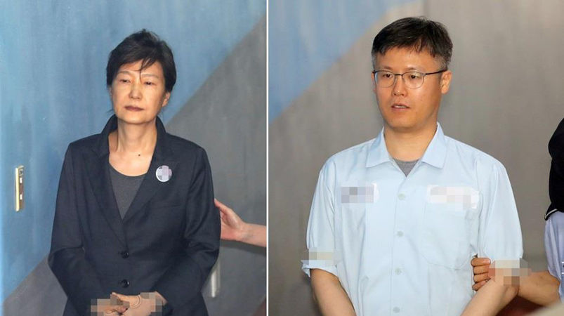 기사 대표 이미지:박근혜, 문고리 3인방 정호성 대면…靑문건 유출 증언