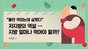 [리포트+] "풀만 먹었는데 살쪘다"&hellip;'저지방의 역설', 지방 얼마나 먹어야 할까?
