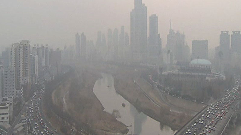 기사 대표 이미지:미세먼지 비상…내일 첫 수도권 차량 2부제 시행