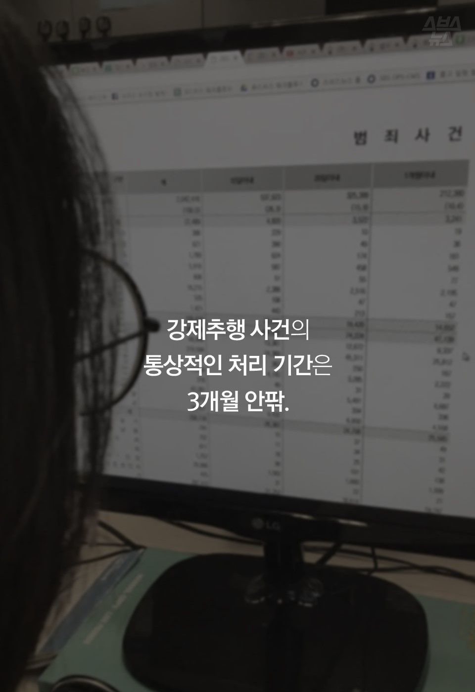 강제추행 사건의
통상적인 처리 기간은
3개월 안팎.