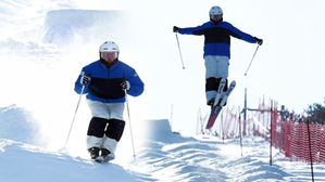 빠르게 내려오다가 360도 회전!…모굴 스키 점프의 과학