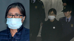 [영상] '운명의 날' 최순실, 긴장한 표정으로 법원 도착