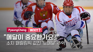 [평창why] "메달이 중요한가요?"…소치 패럴림픽 값진 '노메달' 추억