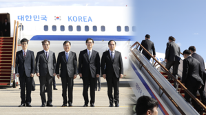 [영상] '긴장과 설렘 속' 대북특사단, 문 대통령 친서 들고 평양행