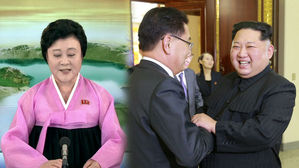 [영상] "김정은이 대북특사 열렬히 환영" 리춘희의 '미소 만발' 뉴스