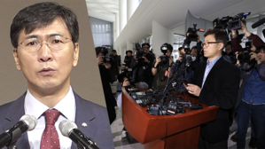 [영상] "나를 빨리 소환해달라" 안희정 전 지사 돌연 기자회견 취소