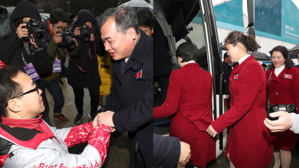 [영상] "건강히 잘 계세요&hellip;" 패럴림픽 북한 선수단도 다시 북으로