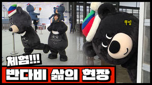 특유의 귀여움에 치였다!…반다비가 될 수 있다면?