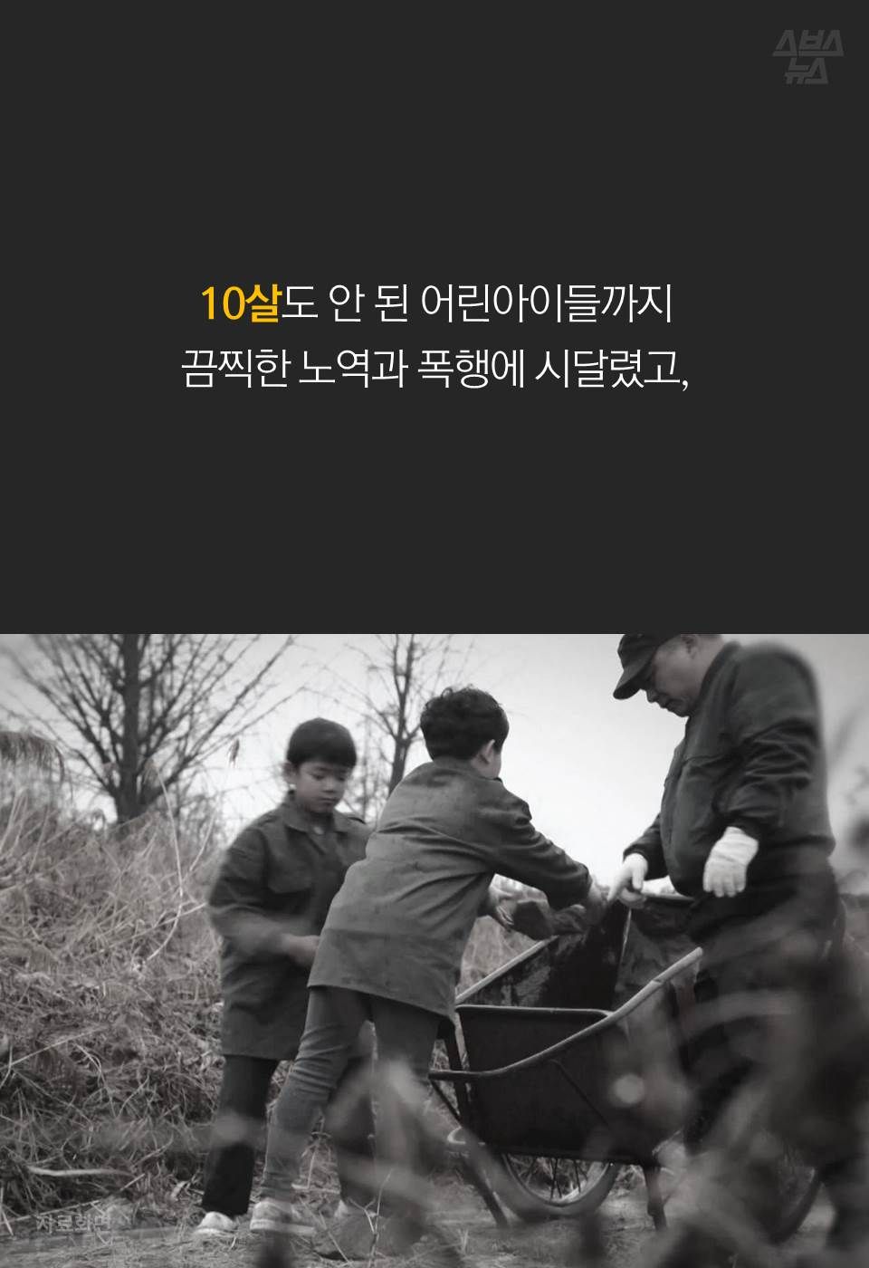10살도 안 된 어린아이들까지 끔찍한 노역과 폭행에 시달렸고,