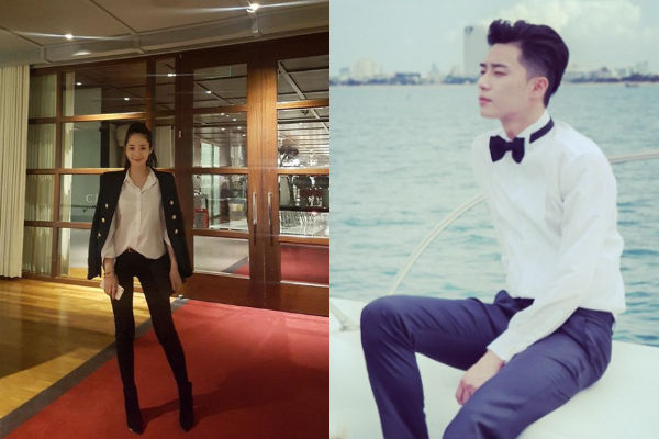 Park Min Young and Park Seo Jun
