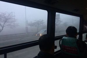 안개 짙은 출근길 (사진=연합뉴스)