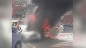 [고현준의 뉴스딱] 18년 된 어린이집 통학차량 화재 "큰일 날 뻔"