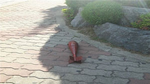 아파트 베란다서 전투기 사격훈련용 포탄 발견…"뇌관 없어"