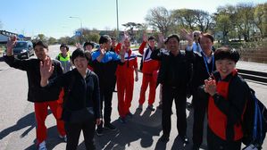 27년 만의 탁구 남북 단일팀, 눈물 대신 '웃음' 환송식