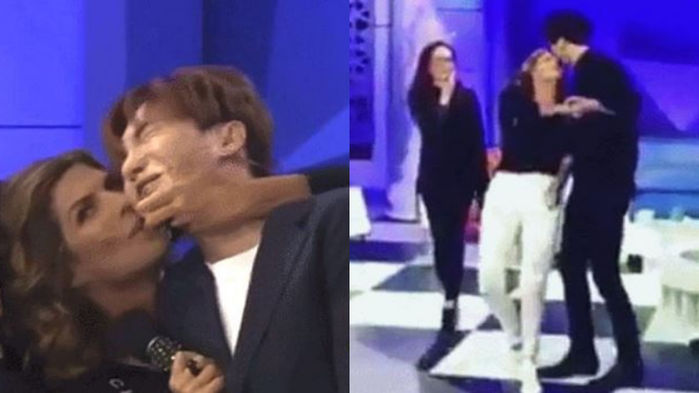 TV Show Host Under Criticism for Her Impromptu Actions to Super Junior