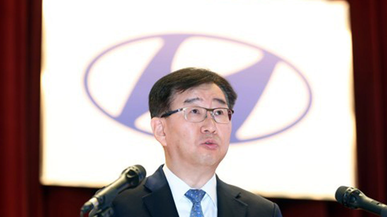 기사 대표 이미지:이원희 현대차 대표 "지배구조 개편 절박성 헤아려달라"