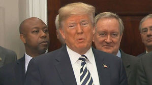 트럼프 "따뜻하고 생산적인 성명은 좋은 소식"