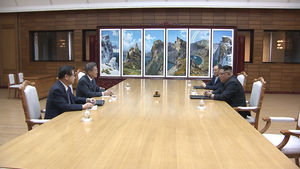 [영상] 문 대통령-김 위원장 2차 남북정상회담 모두 발언 (내용 자막)