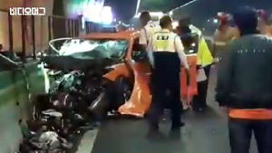 역주행 음주운전 차량에 목숨 잃은  두 아이의 아버지