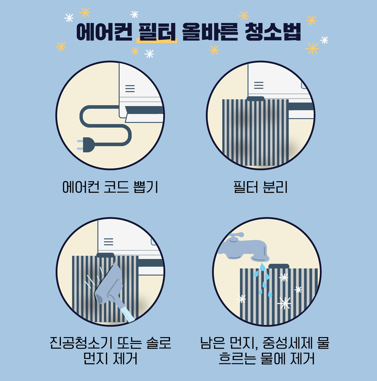 [라이프] 덥다고 에어컨 바로 틀지 마세요!…손쉬운 셀프 청소 비법 공개