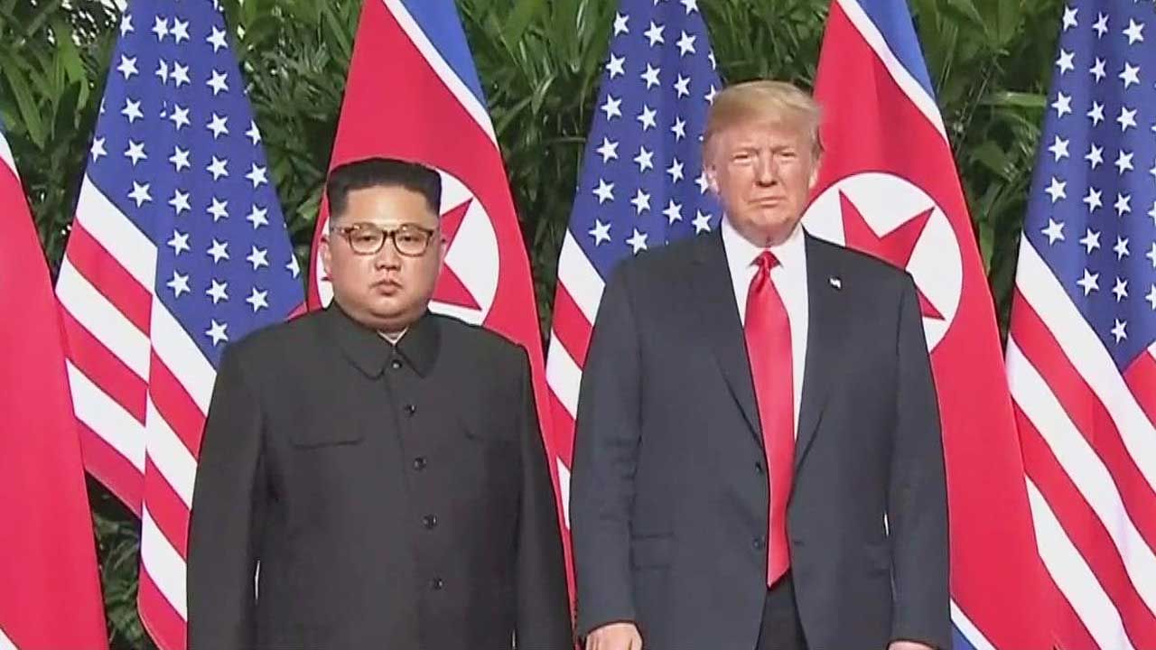 김정은 위원장, 트럼프 대통령
